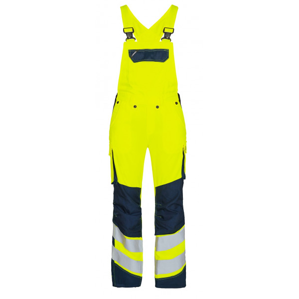 Женский сигнальный полукомбинезон Engel Safety 3543-319 желтый/синий