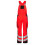 Женский сигнальный полукомбинезон Engel Safety 3543-319 красный/черный