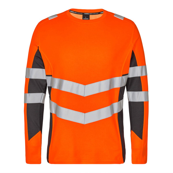 Футболка Engel Safety L/S 9545-182, оранжевый/серый