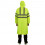 Сигнальный плащ-дождевик Brodeks, желтый