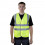 Сигнальный жилет Brodeks модель-3, желтый (на пуговицах)