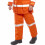 Огнеупорный антистатический зимний полукомбинезон Portwest FR58, сигнальный оранжевый