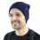 Шапка Brodeks Longer, темно-синий