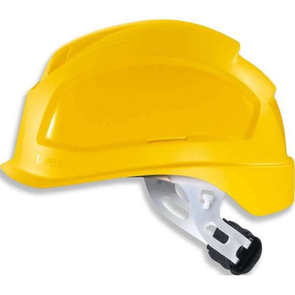 Каска Uvex Феос E-S-WR, храповик, желтая (9770131)