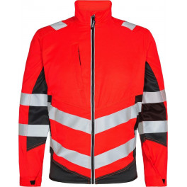 Рабочая куртка Engel Safety 1545-319, сигнальный красный/черный