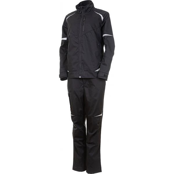 Женский рабочий костюм Brodeks KS 228 + KS 328, черный