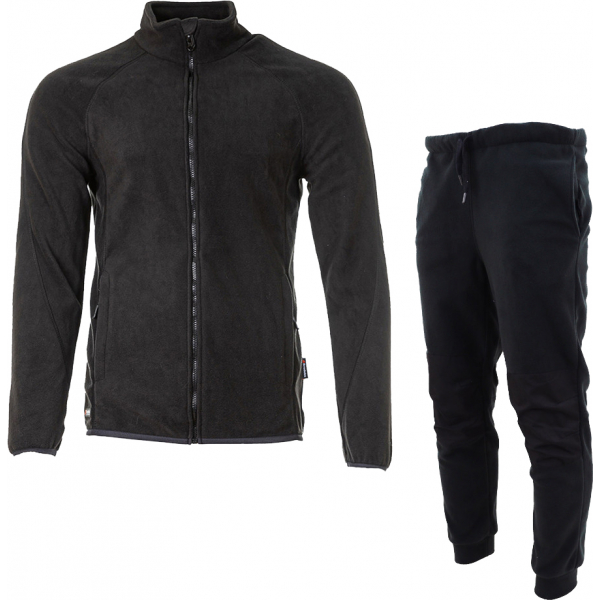 Костюм флисовый BRODEKS KS 211+KS 307 черный/черный