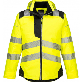 Утепленная куртка Portwest T400, сигнальный желтый/черный