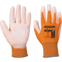 Перчатки с ПУ покрытием Portwest A199 оранжевый