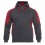Флисовая куртка Engel Galaxy Sweat Cardigan 8820-233, Серый/красный