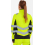 Женская рабочая куртка софтшелл Engel Safety 1156-237, сигнальный желтый/черный