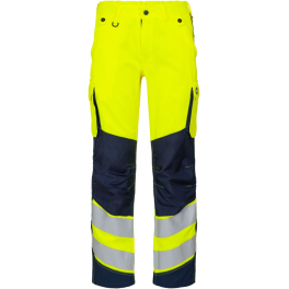 Женские рабочие брюки Engel Safety 2543-319, сигнальный желтый/синий