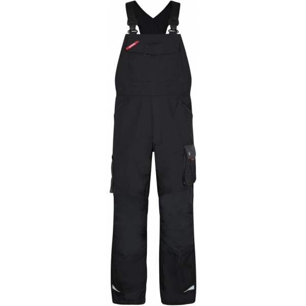 Рабочий полукомбинезон Engel Galaxy Bib Overall 3810-254, черный/серый