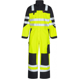 Антистатический огнестойкий комбинезон Engel Safety+ 4235-825, желтый/черный