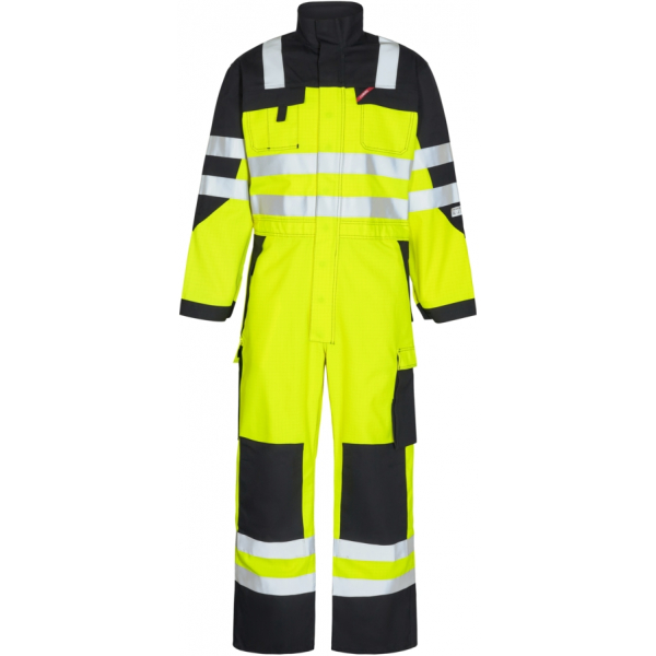 Антистатический огнеупорный комбинезон Engel Safety+ 4235-825, желтый/черный