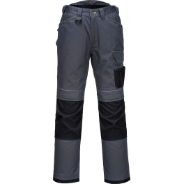 Рабочие брюки Portwest T601, серый\черный