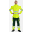 Рабочая рубашка Engel Safety 7011-194, сигнальный желтый
