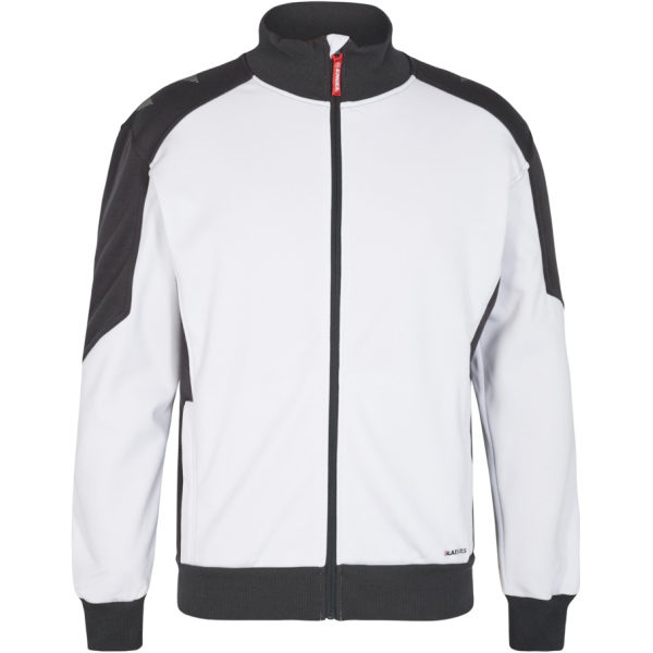 Флисовая куртка Engel Galaxy Sweat Cardigan 8830-233, Белый/черный