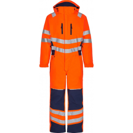 Зимний рабочий комбинезон Engel Safety 4946-930, оранжевый/синий