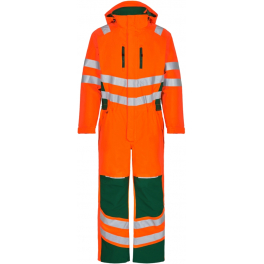 Зимний рабочий комбинезон Engel Safety 4946-930, оранжевый/зеленый