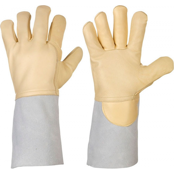 Краги спилковые WELDERSTAR