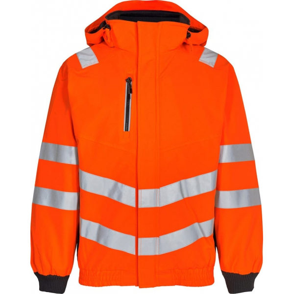 Демисезонная рабочая куртка Engel Safety 1246-930, сигнальный оранжевый/серый