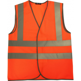 Сигнальный жилет модель-2, оранжевый