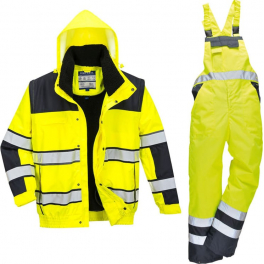 Зимний костюм Portwest C466+ S489 сигнальный желтый
