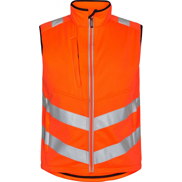 Утепленный рабочий жилет Engel Safety Softshell 5156-237, сигнальный оранжевый