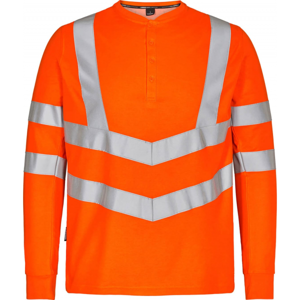 Футболка Engel Safety Grandad L/S 9548-182, сигнальный оранжевый