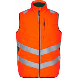 Утепленный рабочий жилет Engel Safety 5159-158, сигнальный оранжевый/зеленый