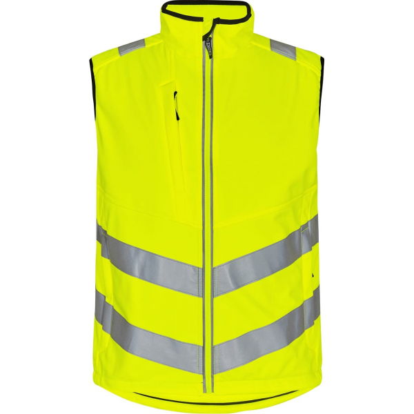 Рабочий жилет софтшелл Engel Safety Softshell 5156-237, сигнальный желтый