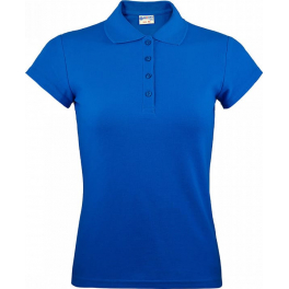 Рубашка-поло женская REDFORT LADY, ярко-синяя 