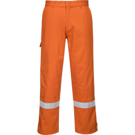 Антистатические брюки с огнестойкой отделкой Portwest FR26, оранжевый