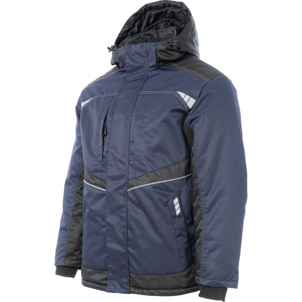 Куртка мужская зимняя Brodeks KW 206, синий/черный
