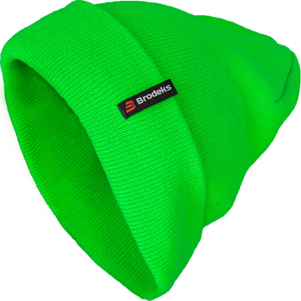 Шапка Brodeks HV зеленый