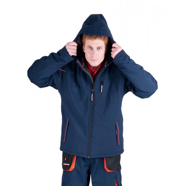 Рабочая куртка Softshell Cerva Эмертон (Emerton), Синий
