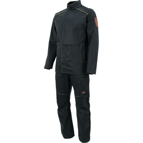 Костюм сварщика Brodeks FS28-02 + FS38-02, черный