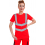 Женская футболка Engel Safety 9542-182, сигнальный красный