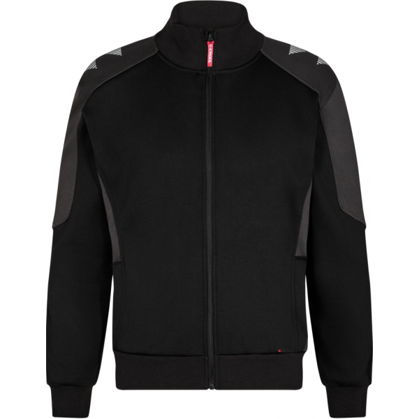 Флисовая куртка Engel Galaxy Sweat Cardigan 8830-233, Черный/серый