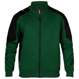 Флисовая куртка Engel Galaxy Sweat Cardigan 8830-233, Зеленый/черный